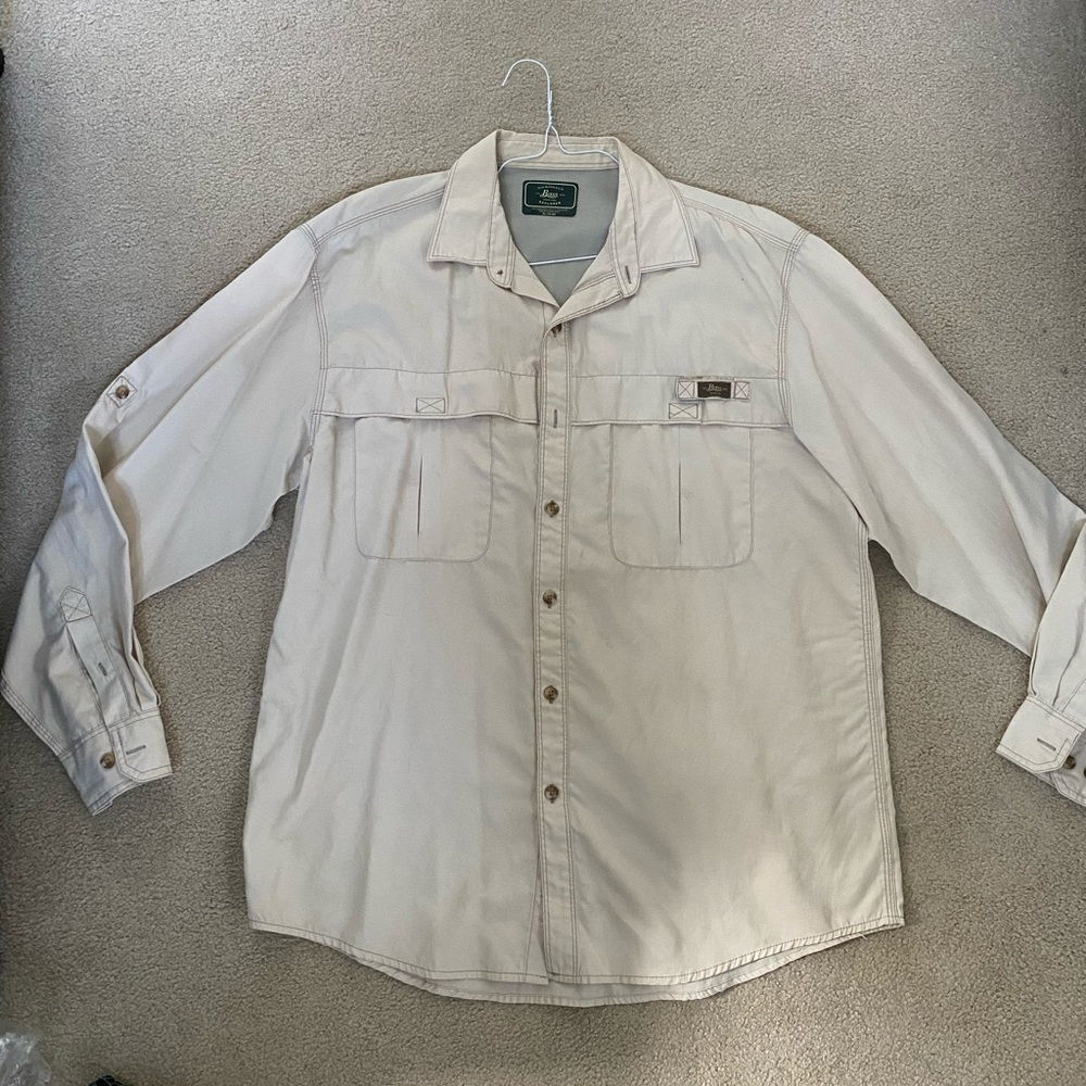 G.H. Bass & Co. casual button down shirt.